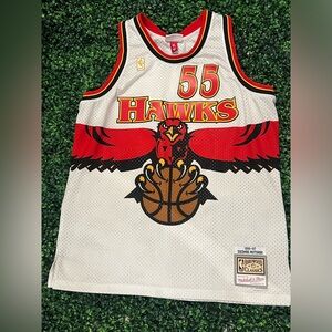 Mitchell & Ness NBA Swingman Jersey Men’s XL Atlanta Hawks 96 Dikembe Mutombo